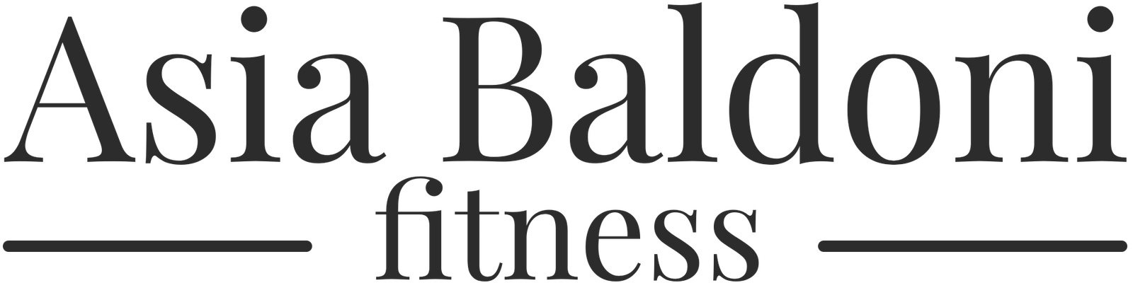 Asia Baldoni Fitness